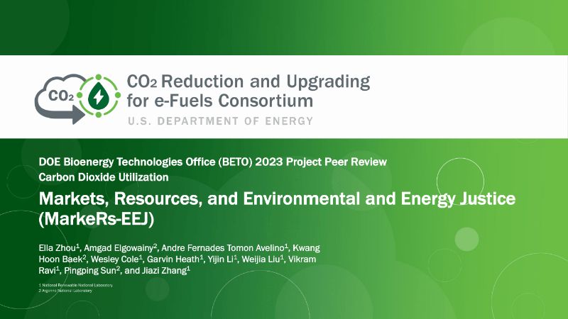 The Digest’s 2023 Multi-Slide Guide to Carbon Dioxide Utilization Markets, Resources, and Environmental and Energy Justice