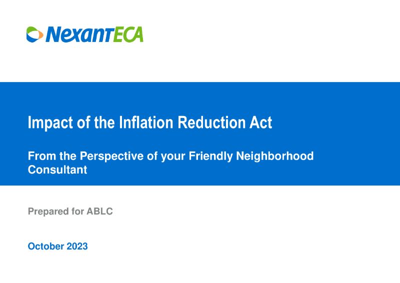 The Digest’s 2023 Multi-Slide Guide to the Impact of the Inflation Reduction Act