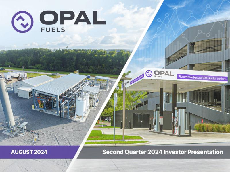 The Digest’s 2024 Multi-Slide Guide to Opal Fuels, the investment perspective