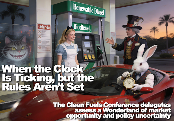 When the Clock Is Ticking, but the Rules Aren’t Set: Clean Fuels Conference 2026 delegates assess a Wonderland of market opportunity and policy uncertainty