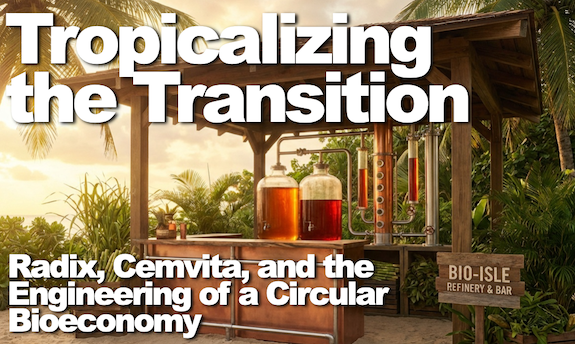 Tropicalizing the Transition: Radix, Cemvita, and the Engineering of a Circular Bioeconomy